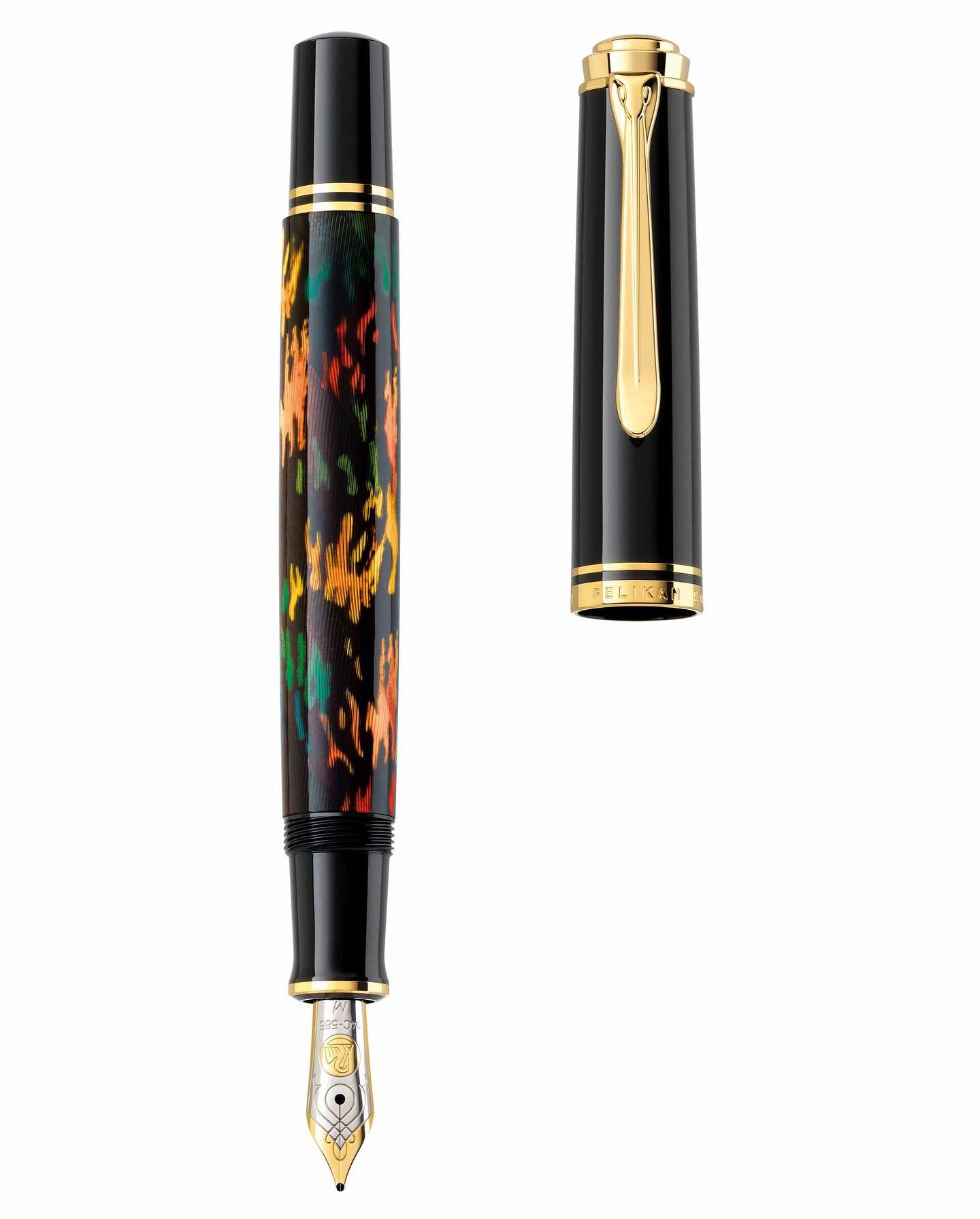 Pelikan Souveran M600 Art Collection Glauco Cambon Fountain Pen - Pencraft the boutique