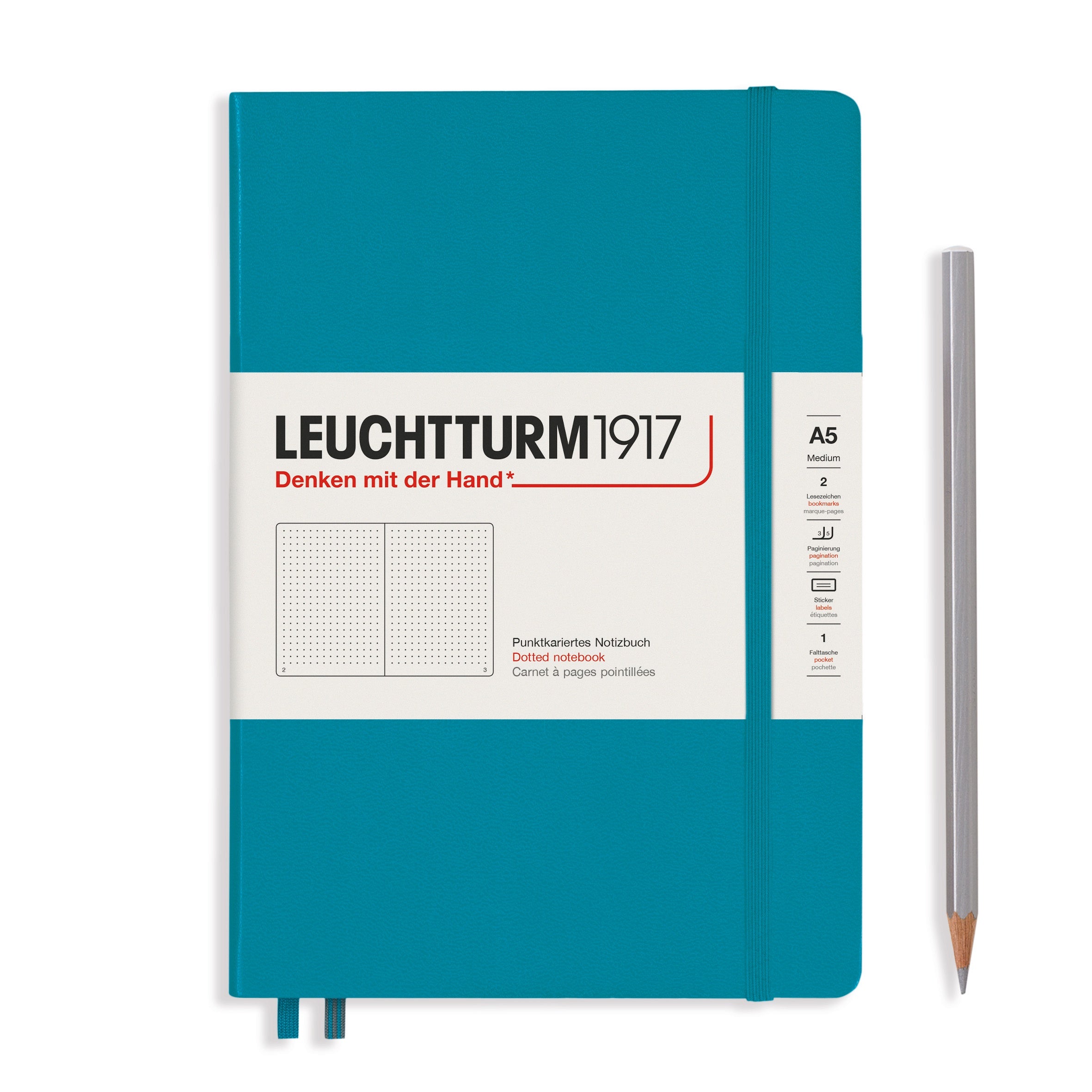 Leuchtturm1917 Notebook Medium (A5) Dotted Ocean - Pencraft the boutique