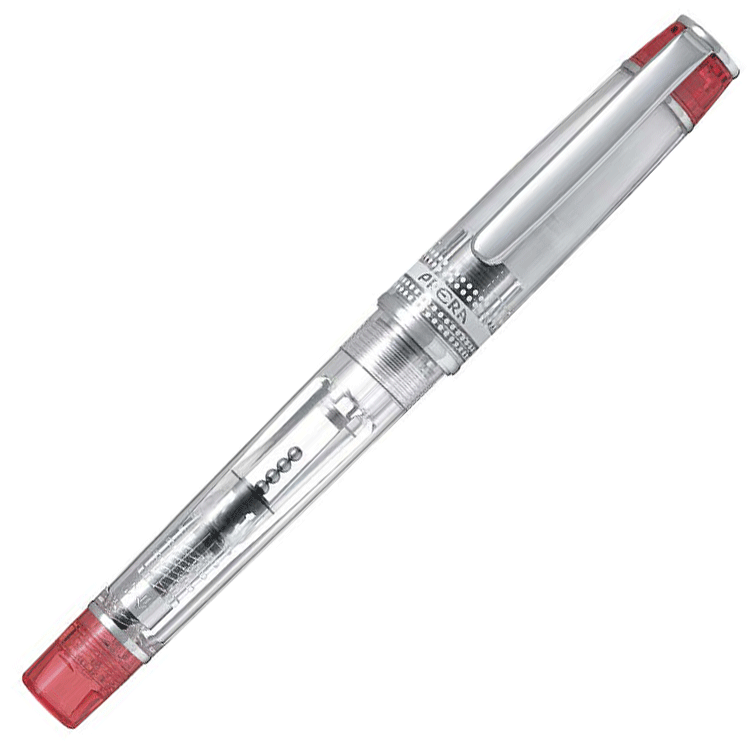 Pilot Prera Transparent Red Fountain Pen - Pencraft the boutique
