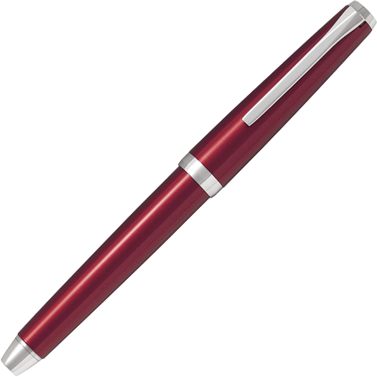 Pilot Falcon Red Fountain Pen - Pencraft the boutique