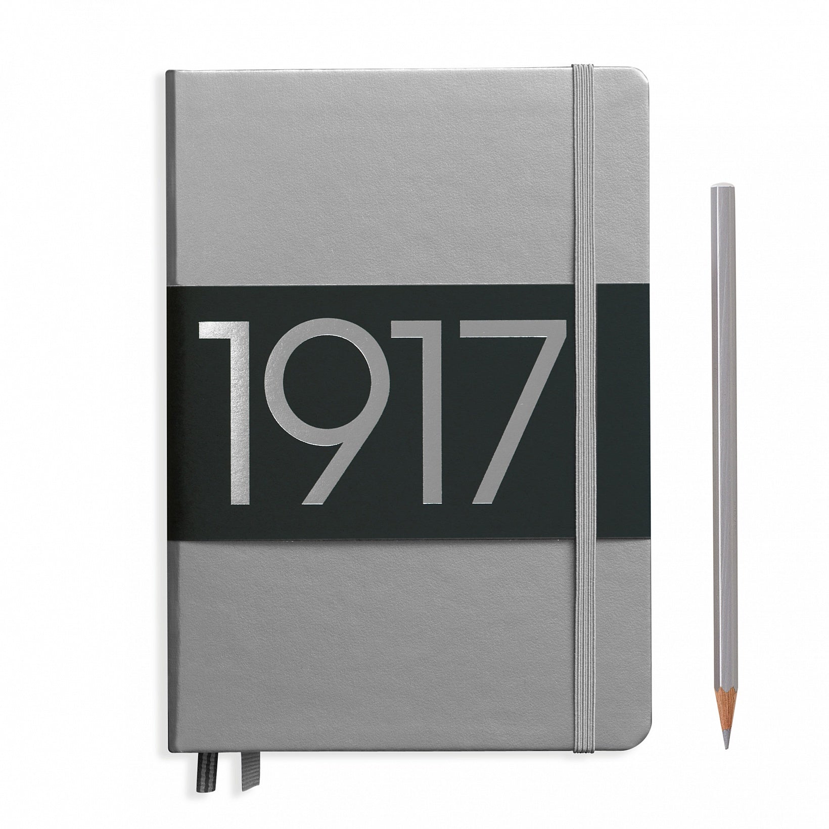 Leuchtturm1917 Notebook Medium (A5) Dotted Silver Special Edition - Pencraft the boutique