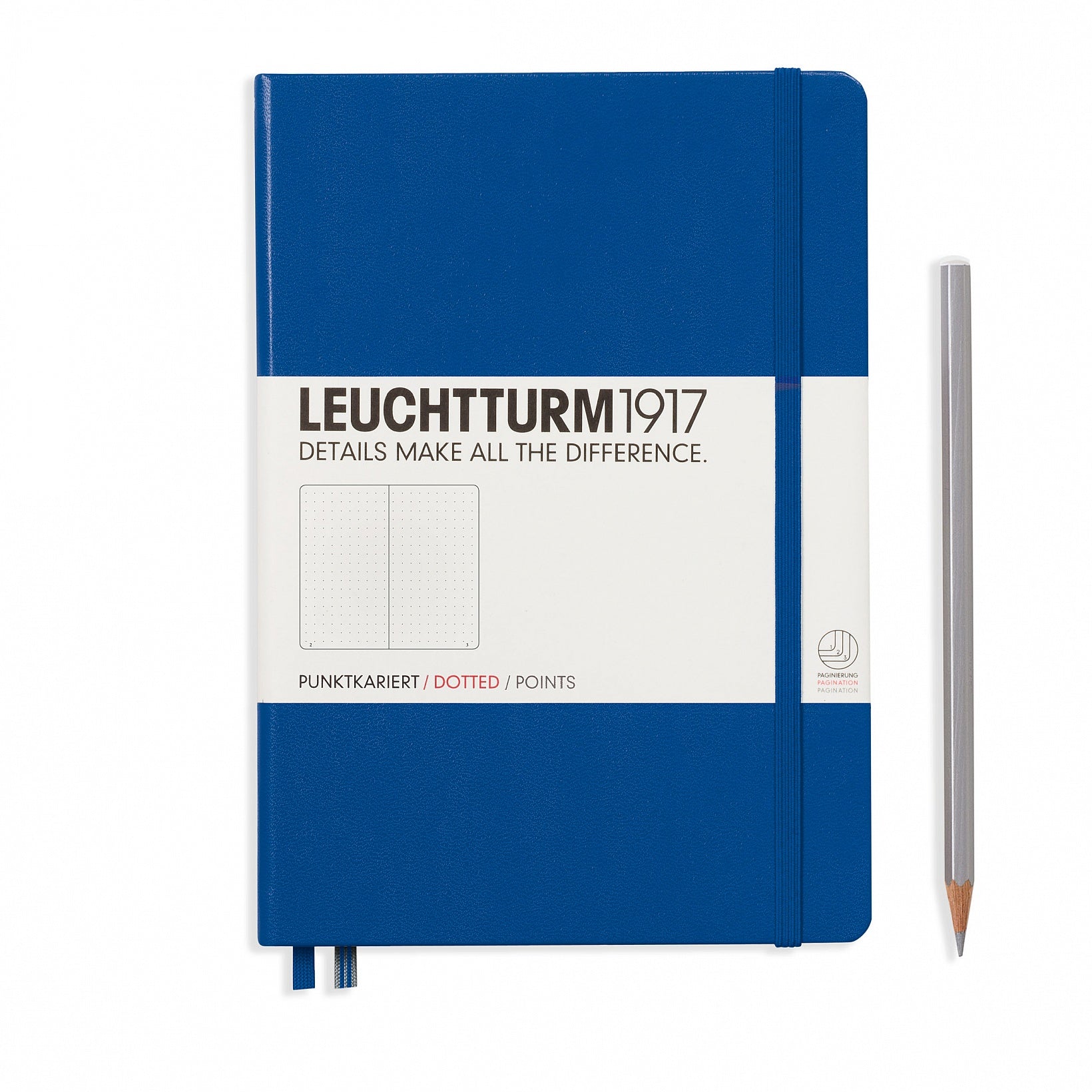 Leuchtturm1917 Notebook Medium (A5) Dotted Royal Blue - Pencraft the boutique