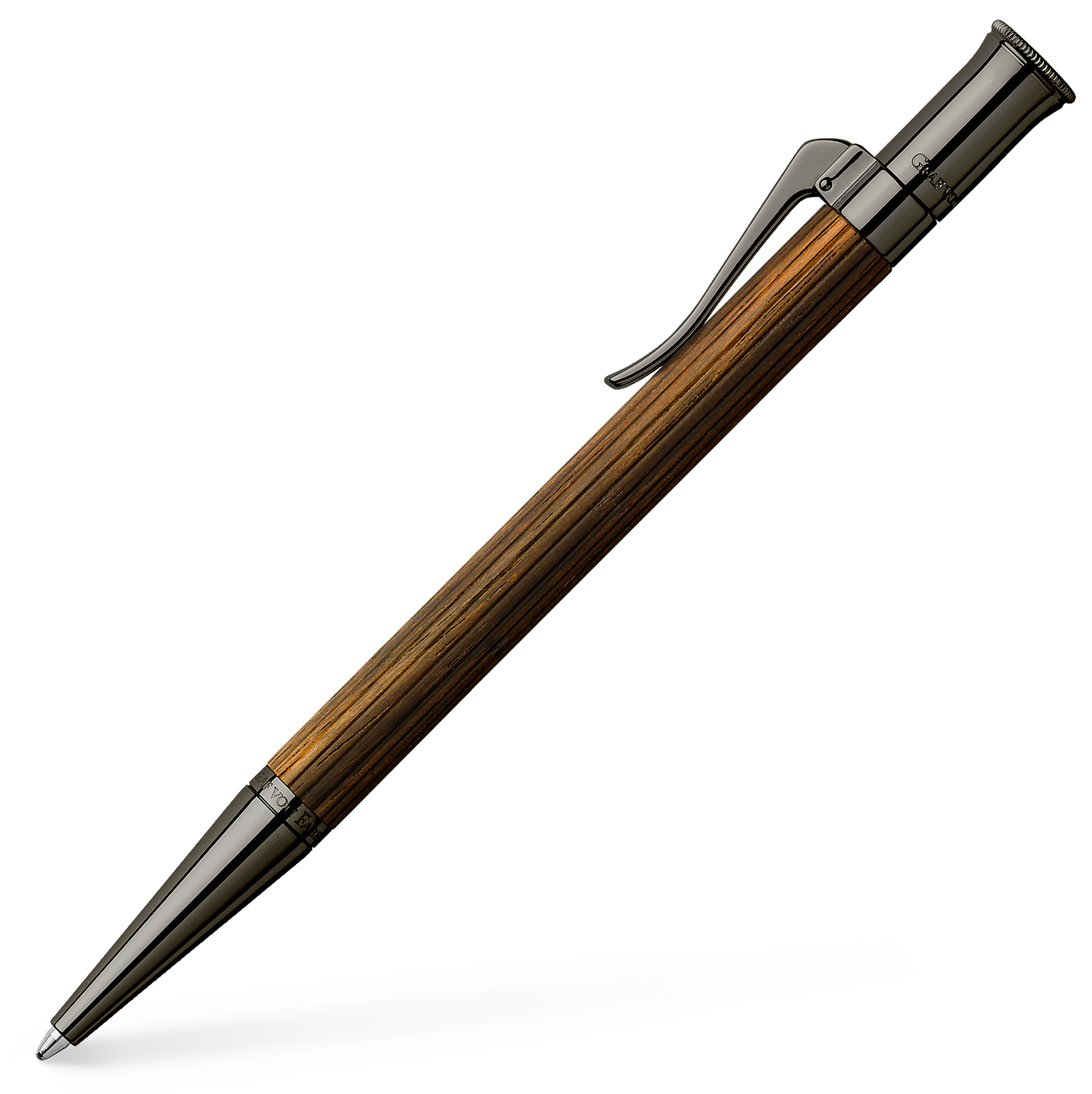 Graf von Faber Castell Classic Macassar Black Edition Ballpoint - Pencraft the boutique