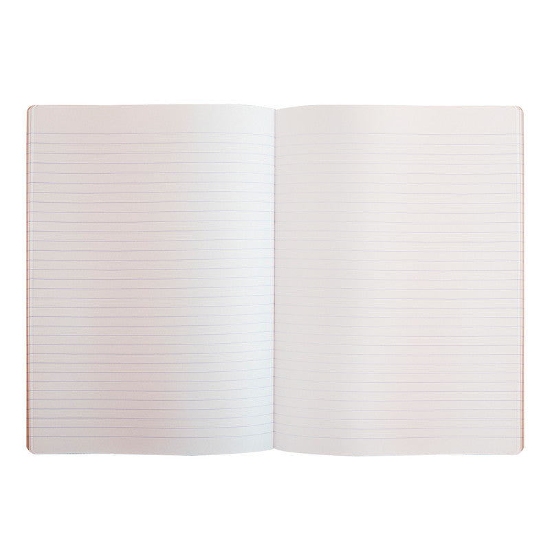 Clairefontaine Stapled Notebook Set of 2 Ruled A4 Tobacco - Pencraft the boutique
