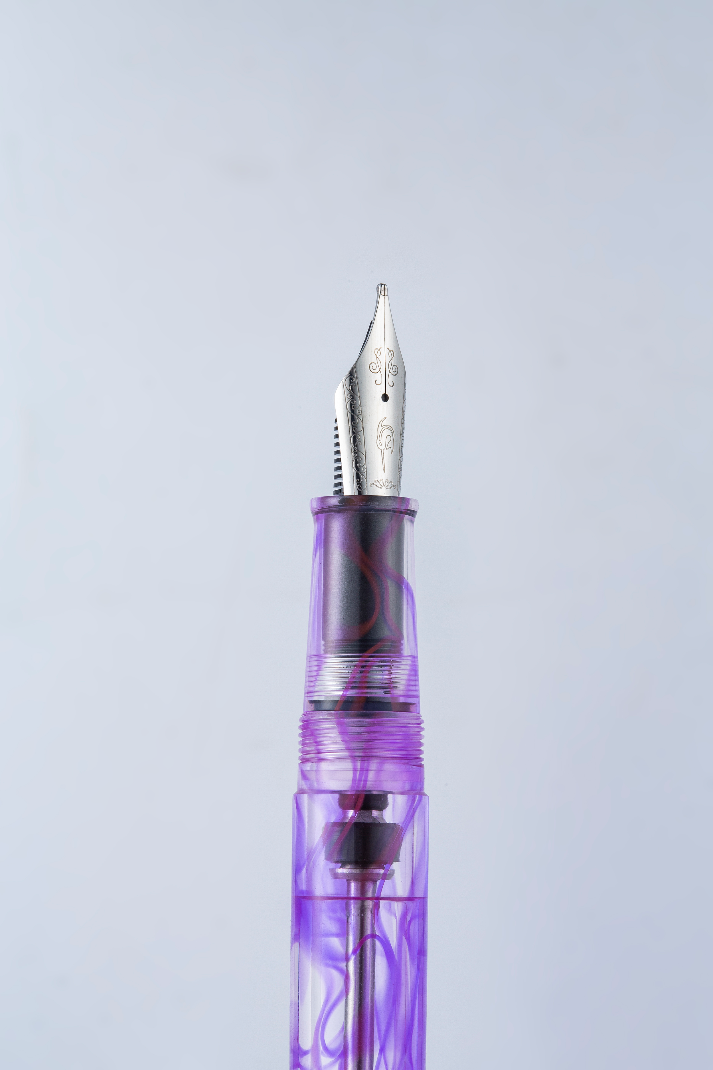 Nahvalur Original Plus Melacara Purple Fountain Pen - Pencraft the boutique