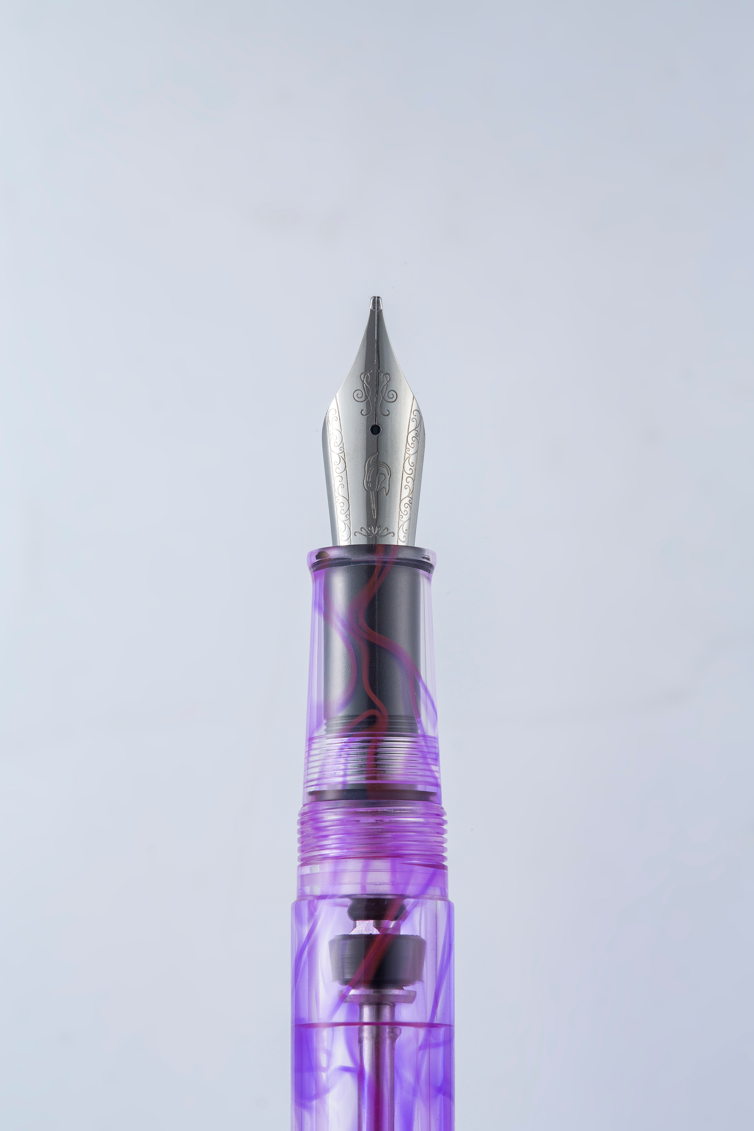 Nahvalur Original Plus Melacara Purple Fountain Pen - Pencraft the boutique