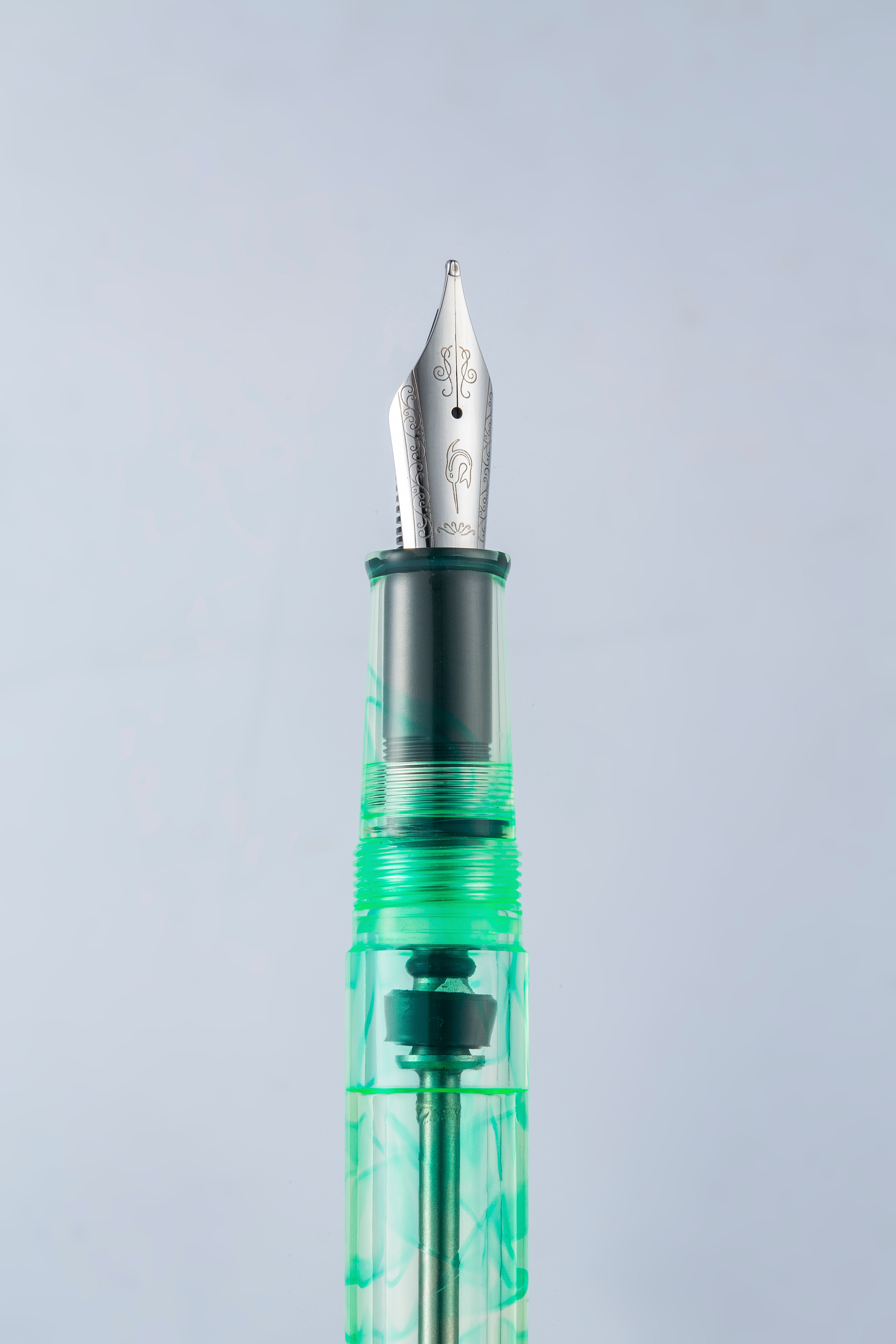 Nahvalur Original Plus Altifrons Green Fountain Pen - Pencraft the boutique