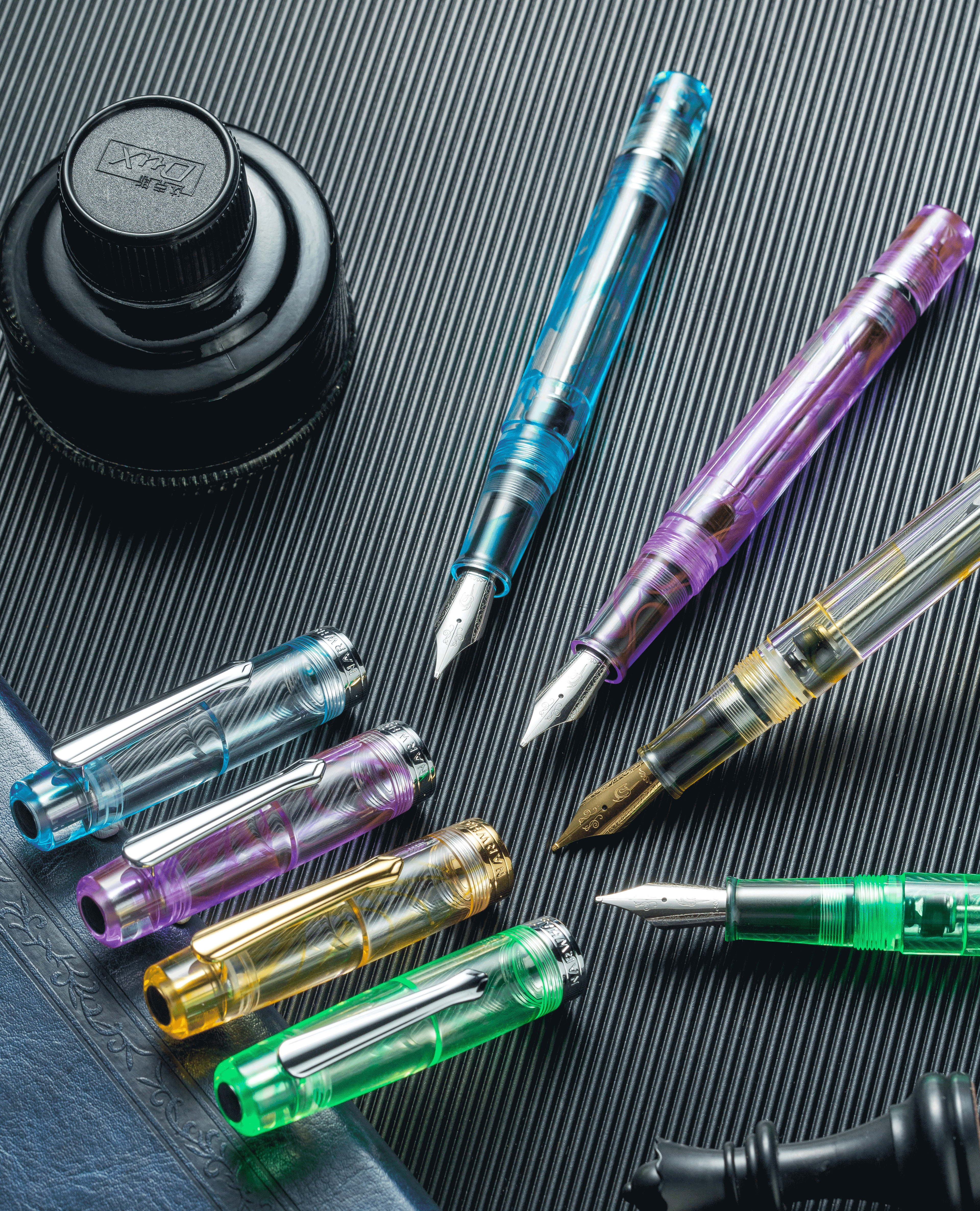 Nahvalur Original Plus Melacara Purple Fountain Pen - Pencraft the boutique