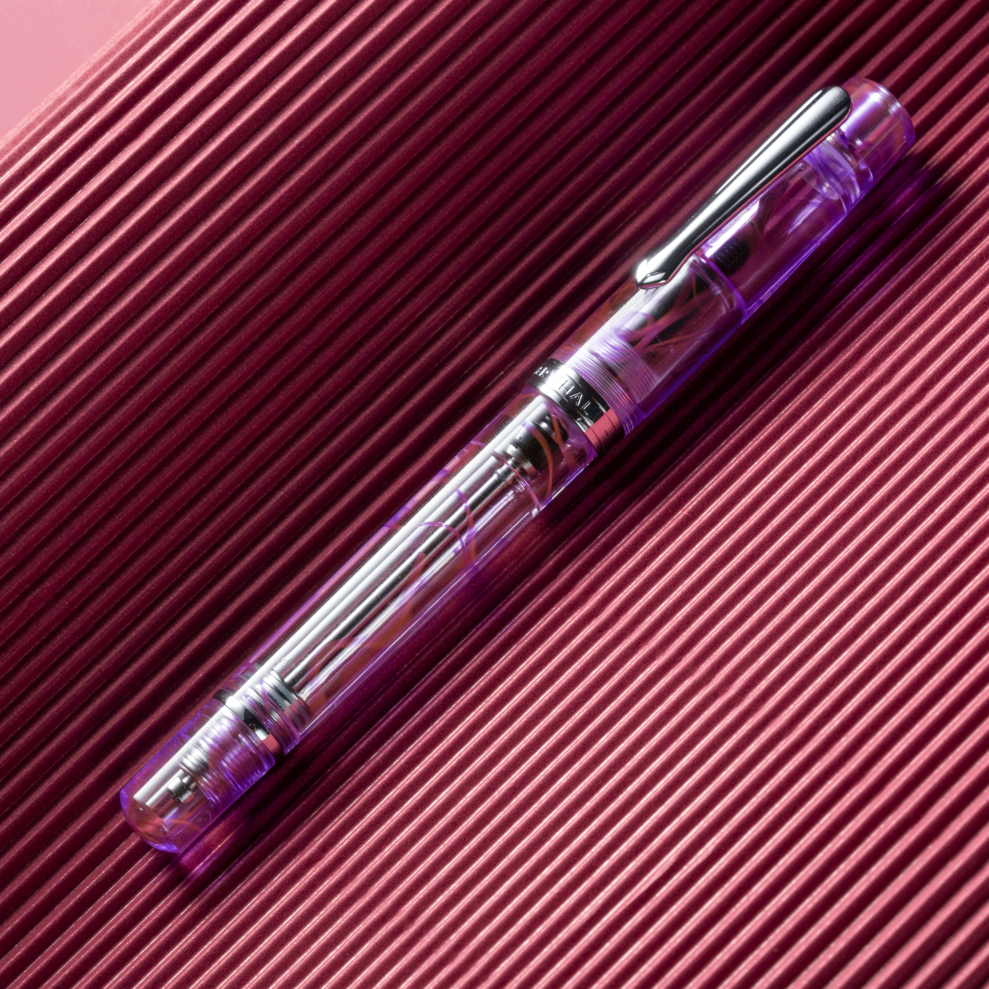 Nahvalur Original Plus Melacara Purple Fountain Pen - Pencraft the boutique