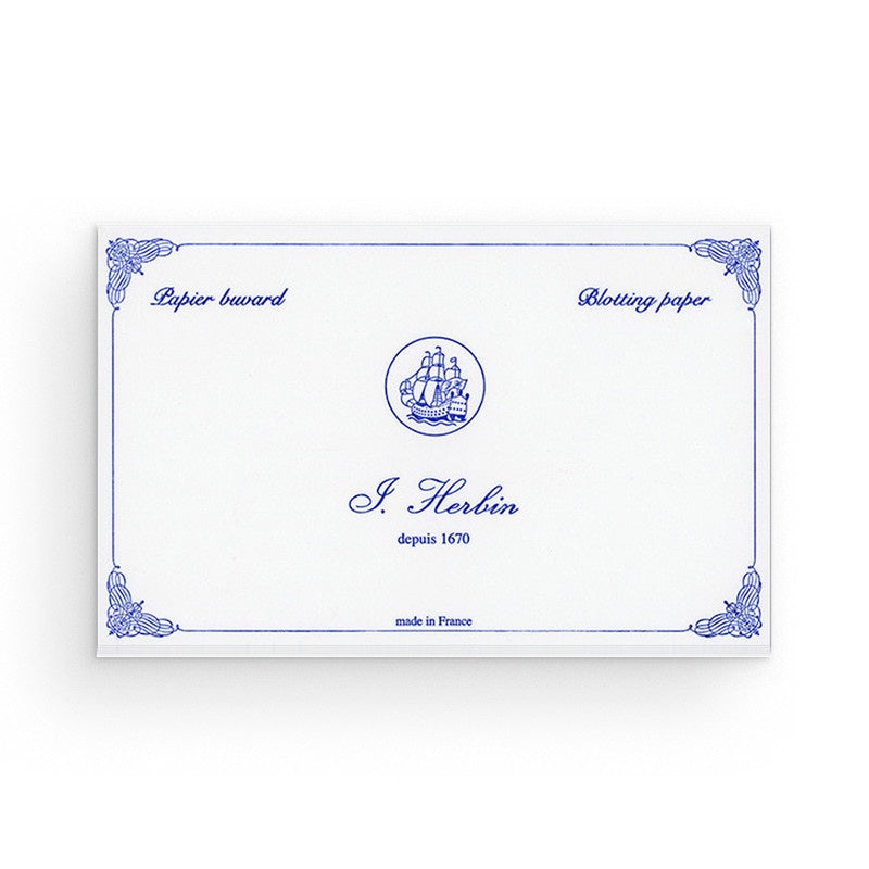 J. Herbin Blotting Paper Pack of 10 White - Pencraft the boutique