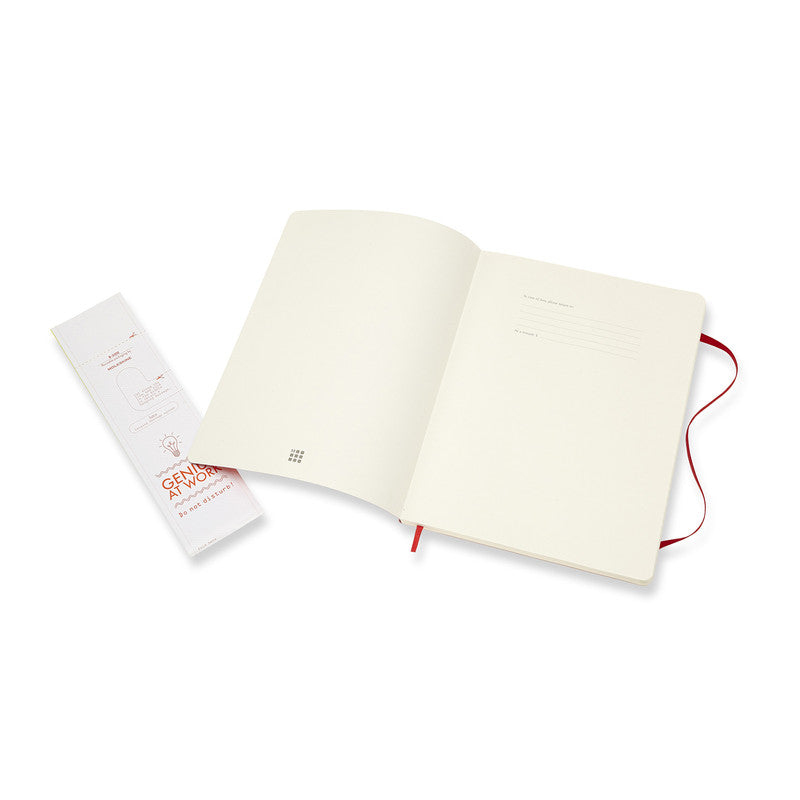 Moleskine Classic Soft Cover Notebook Ruled Extra Large Scarlet Red - Pencraft the boutique