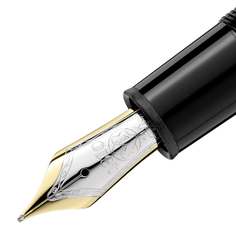 Montblanc Meisterstuck LeGrand Black Gold Fountain Pen - Pencraft the boutique