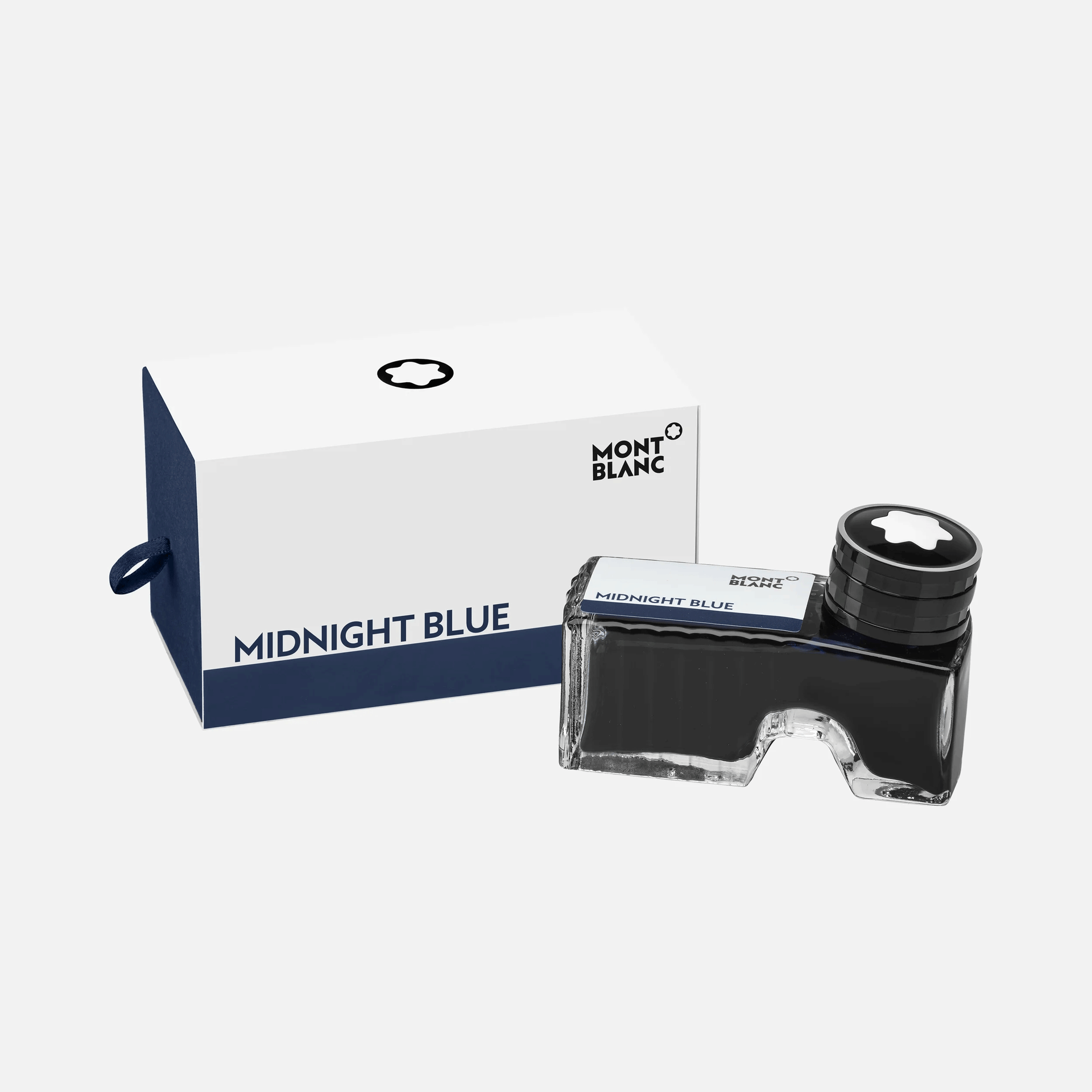 MONT BLANC インク　blueblack Mont Blanc Ink Cartridges, Midnight Blue (105195) : Amazon