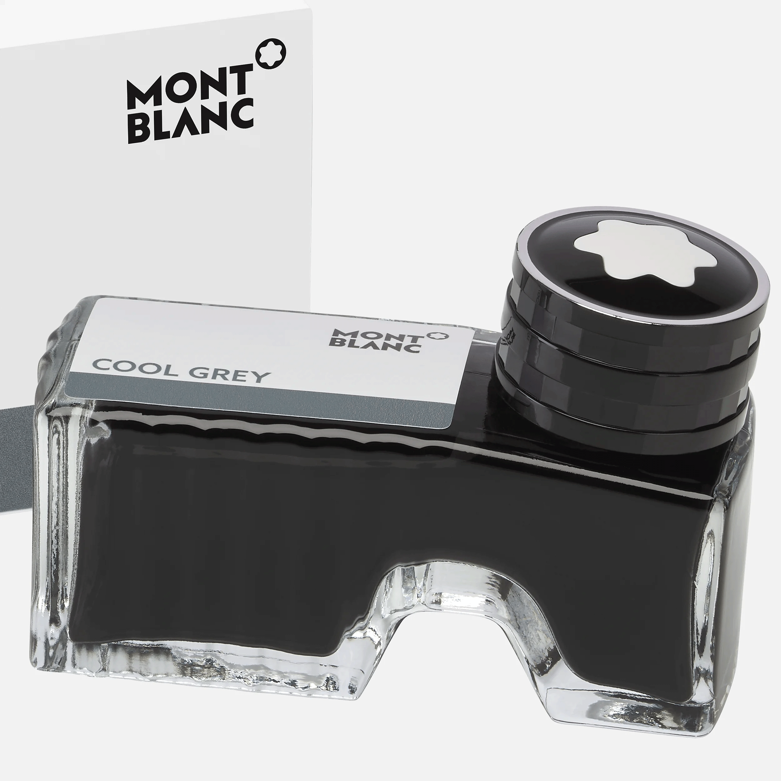 Montblanc Ink Bottle 60ml Cool Grey - Pencraft the boutique