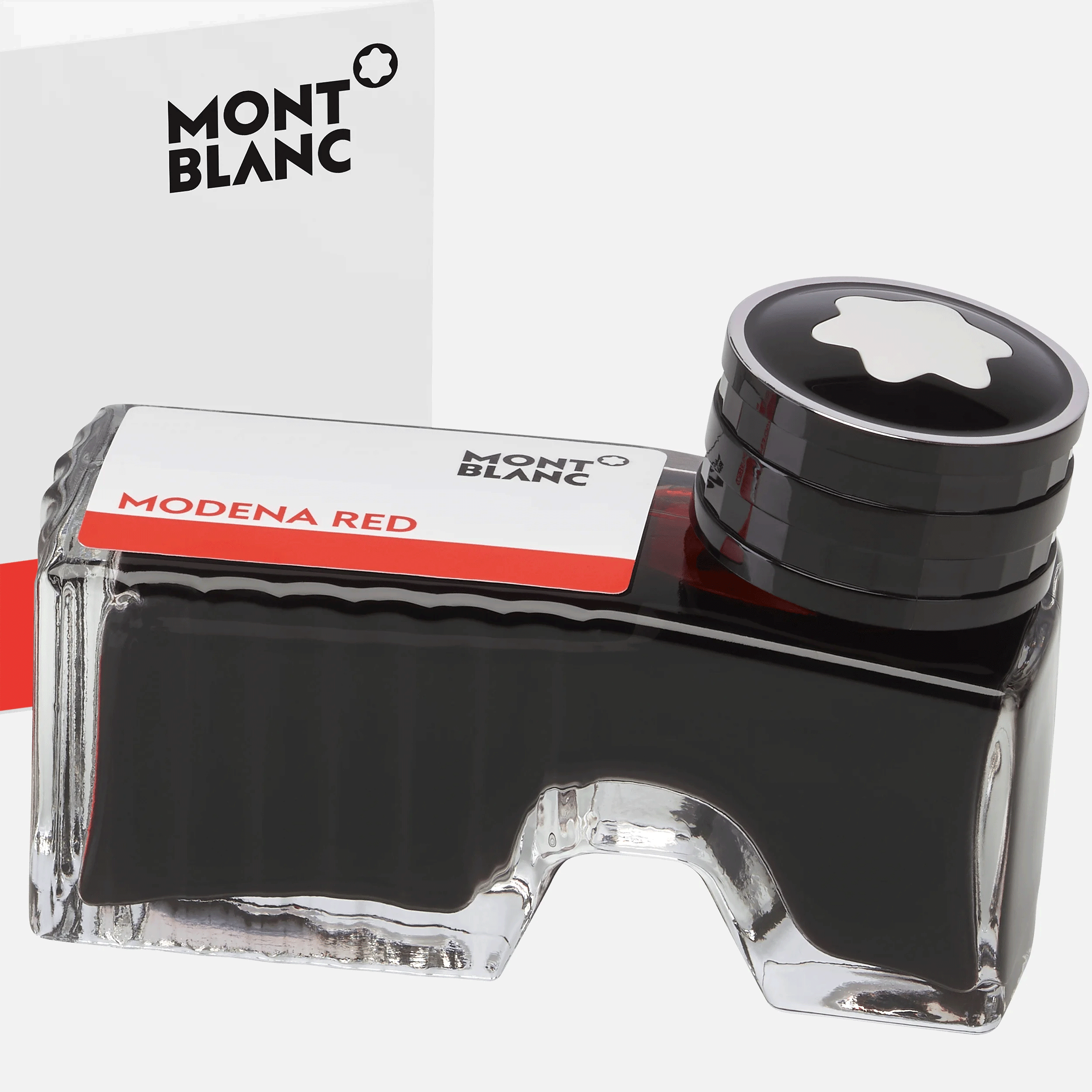 Montblanc Ink Bottle 60ml Modena Red - Pencraft the boutique