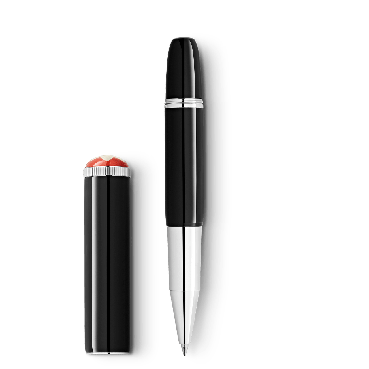 Montblanc Heritage Rouge et Noir Baby Black Rollerball - Pencraft the boutique
