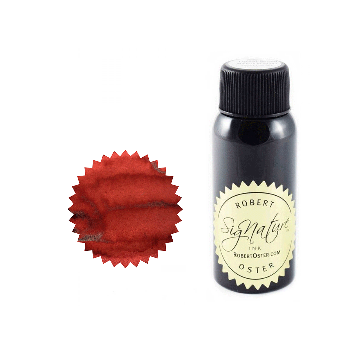 Robert Oster Signature Ink Bottle Fire Engine Red - Pencraft the boutique