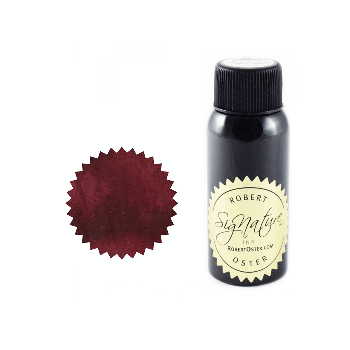 Robert Oster bottle ink, Blood Crimson, 50ml