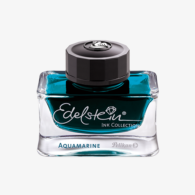 Pelikan Edelstein Aquamarine Ink Bottle 50ml - Pencraft the boutique