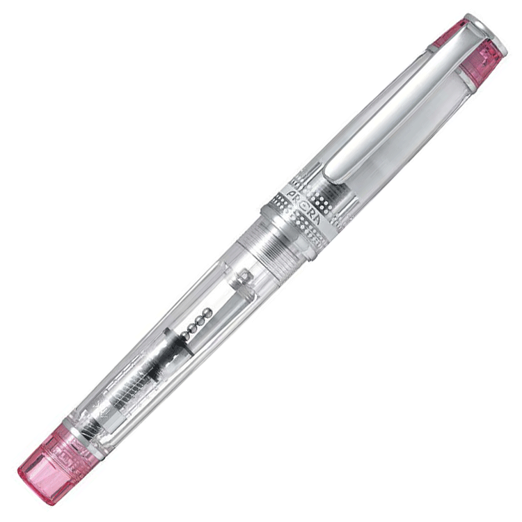 Pilot Prera Transparent Pink Fountain Pen - Pencraft the boutique