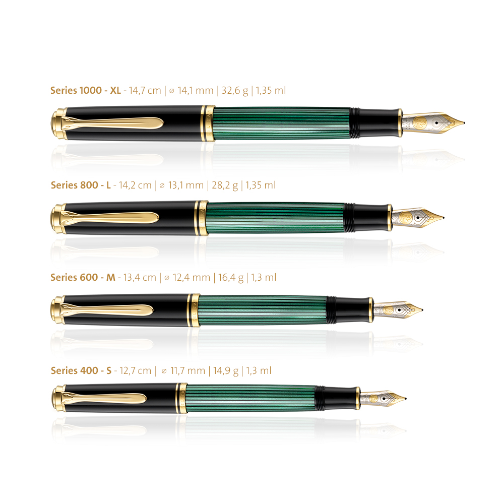 Pelikan Souverän M605 Stresemann Anthracite Fountain Pen Fine - Pencraft the boutique