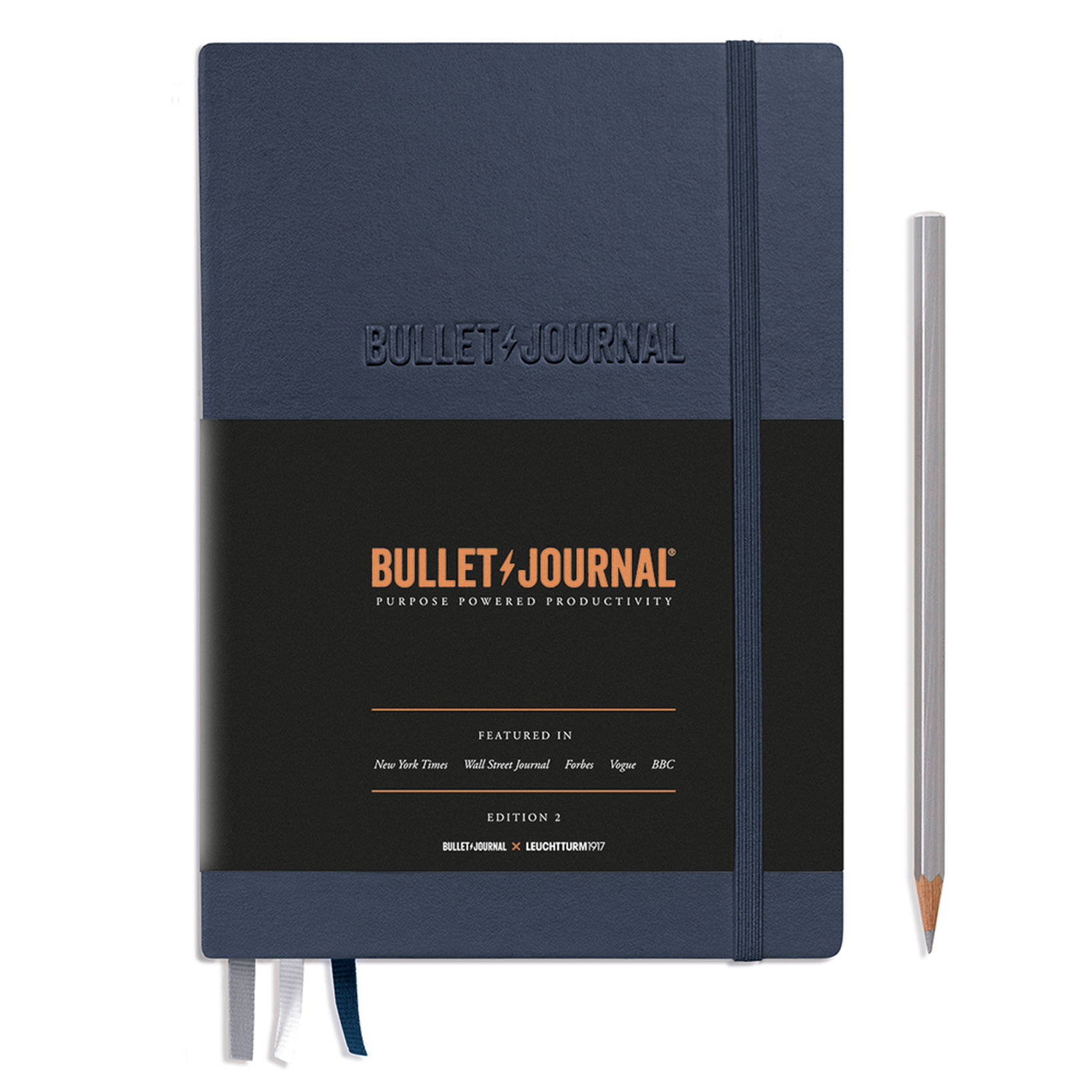 Leuchtturm1917 Bullet Journal Edition 2 Medium (A5) Blue - Pencraft the boutique