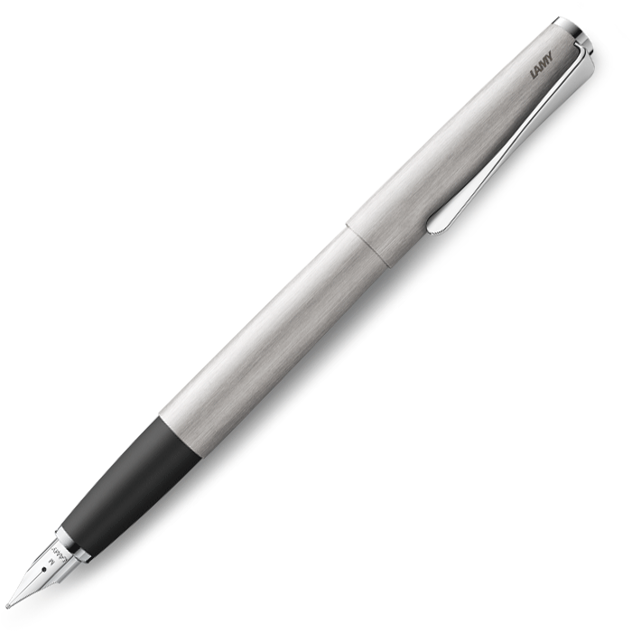 LAMY Studio Brushed Stainless Steel Fountain Pen - Pencraft the boutique