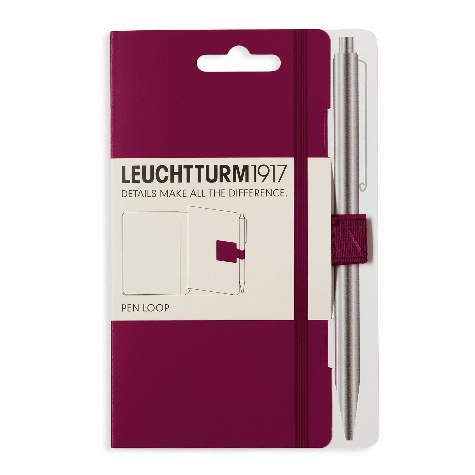 Leuchtturm1917 Pen Loop Port Red - Pencraft the boutique