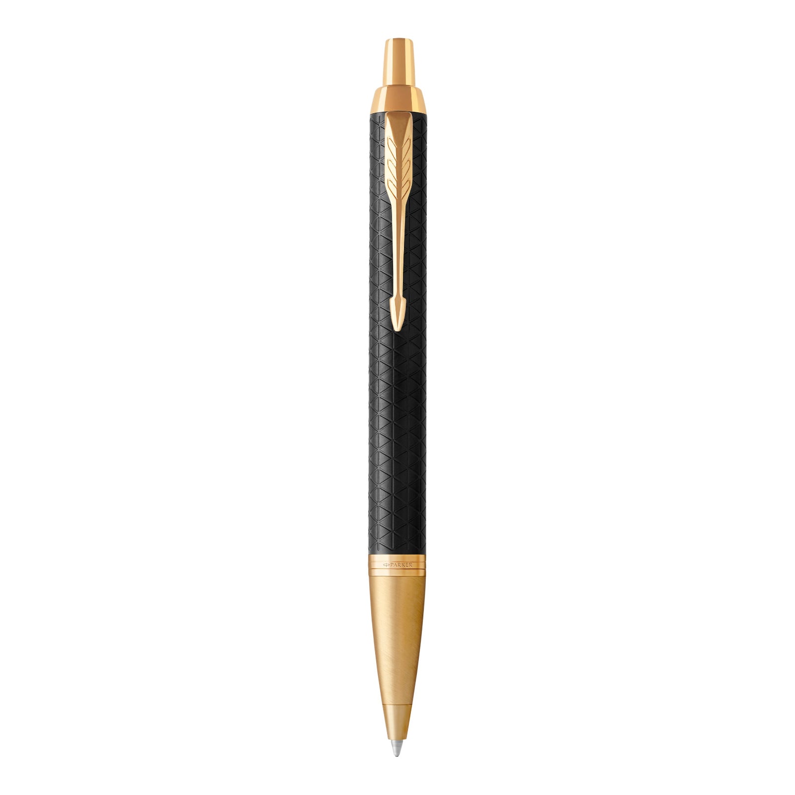 Parker IM Premium Black Gold Trim Ballpoint - Pencraft the boutique