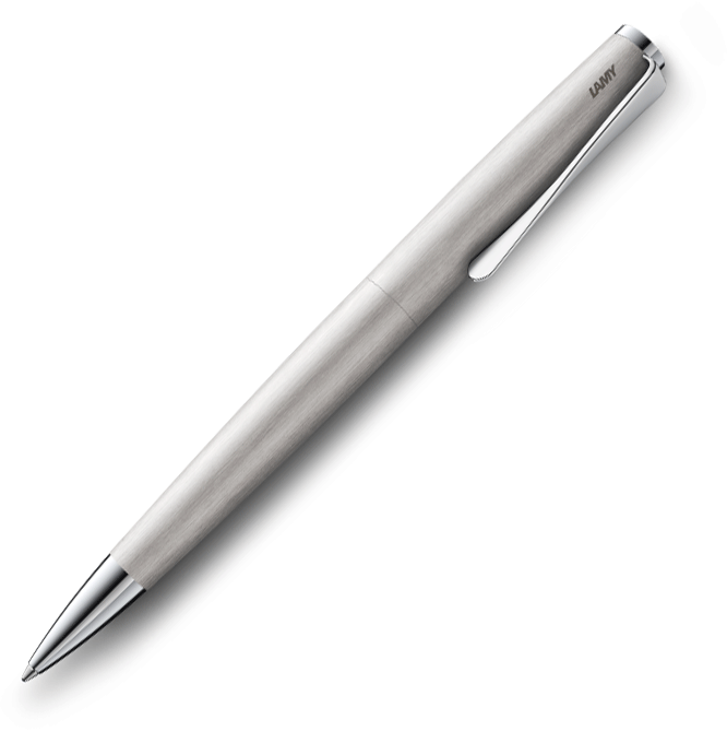 LAMY Studio Brushed Stainless Steel Ballpoint - Pencraft the boutique