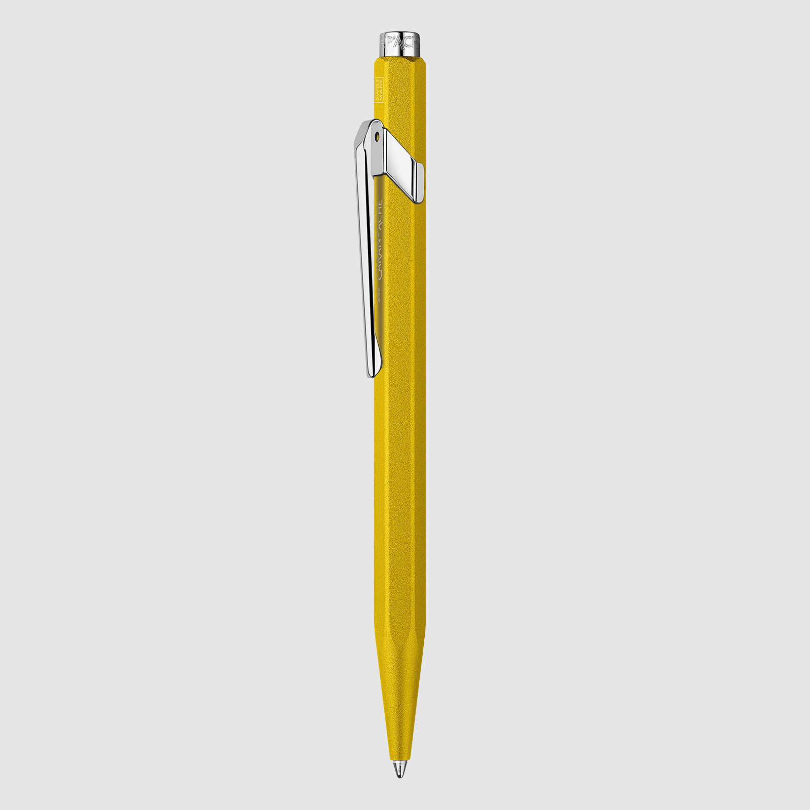 Caran d'Ache 849 Office Colormat X Ballpoint Pen Yellow - Pencraft the boutique