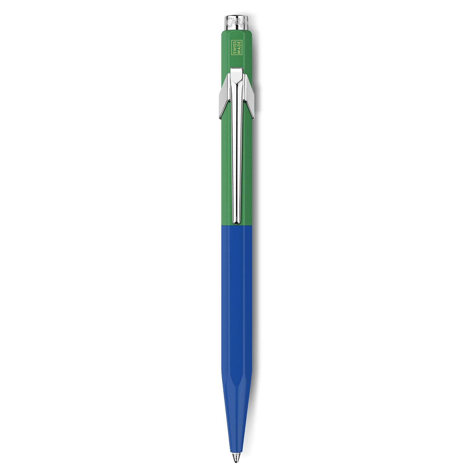 Caran D'Ache + Paul Smith Edition 4 849 Limited Edition Cobalt Emerald Ballpoint Pen - Pencraft the boutique