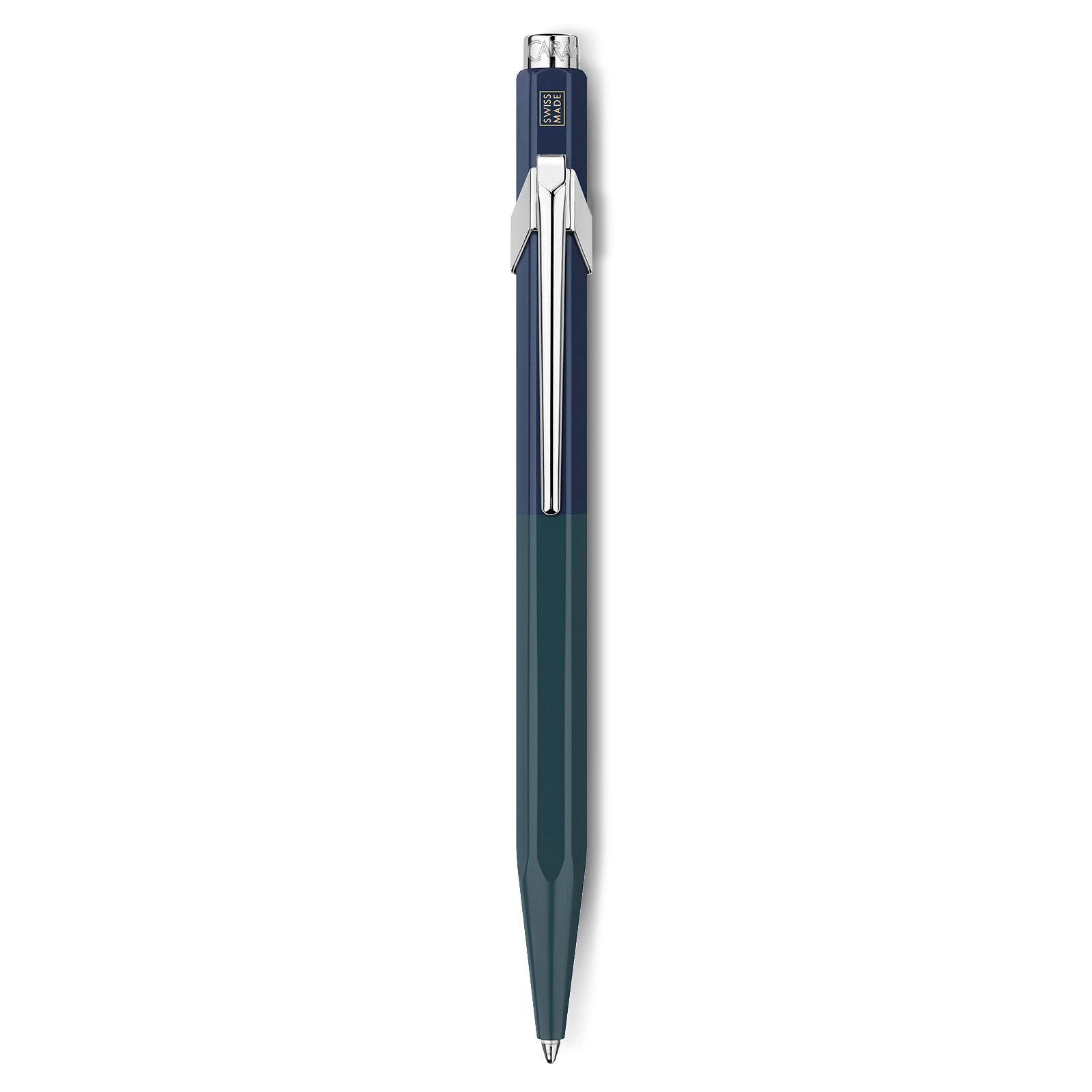 Caran D'Ache + Paul Smith Edition 4 849 Limited Edition Racing Green Navy Ballpoint Pen - Pencraft the boutique
