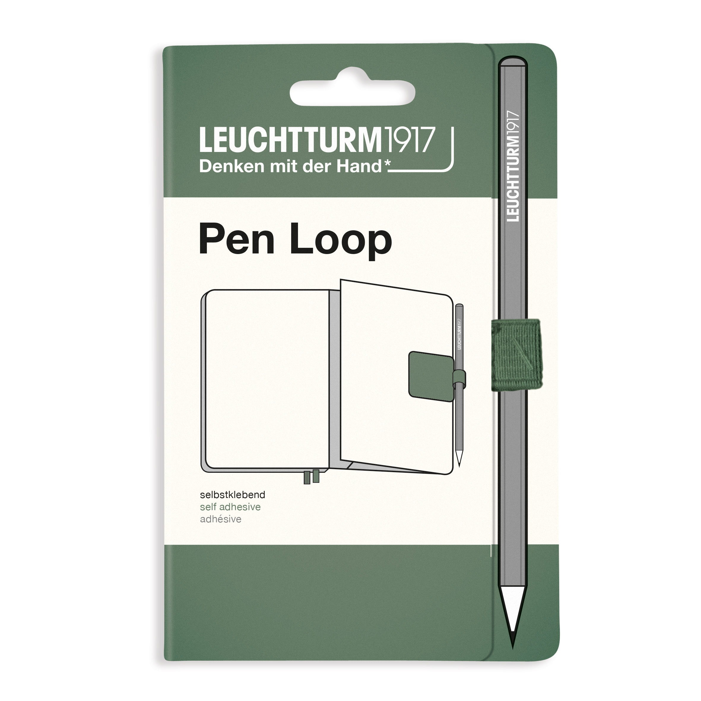 Leuchtturm1917 Pen Loop Olive - Pencraft the boutique