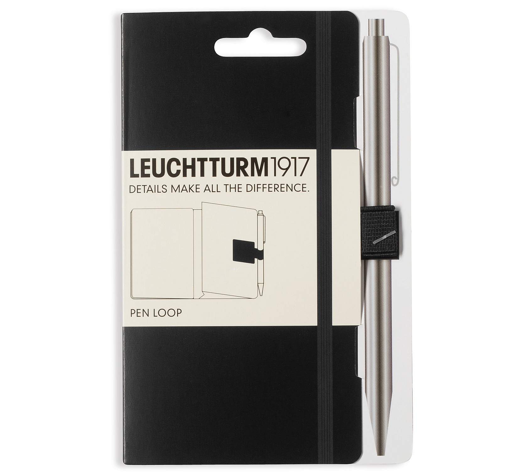 Leuchtturm1917 Pen Loop Black - Pencraft the boutique