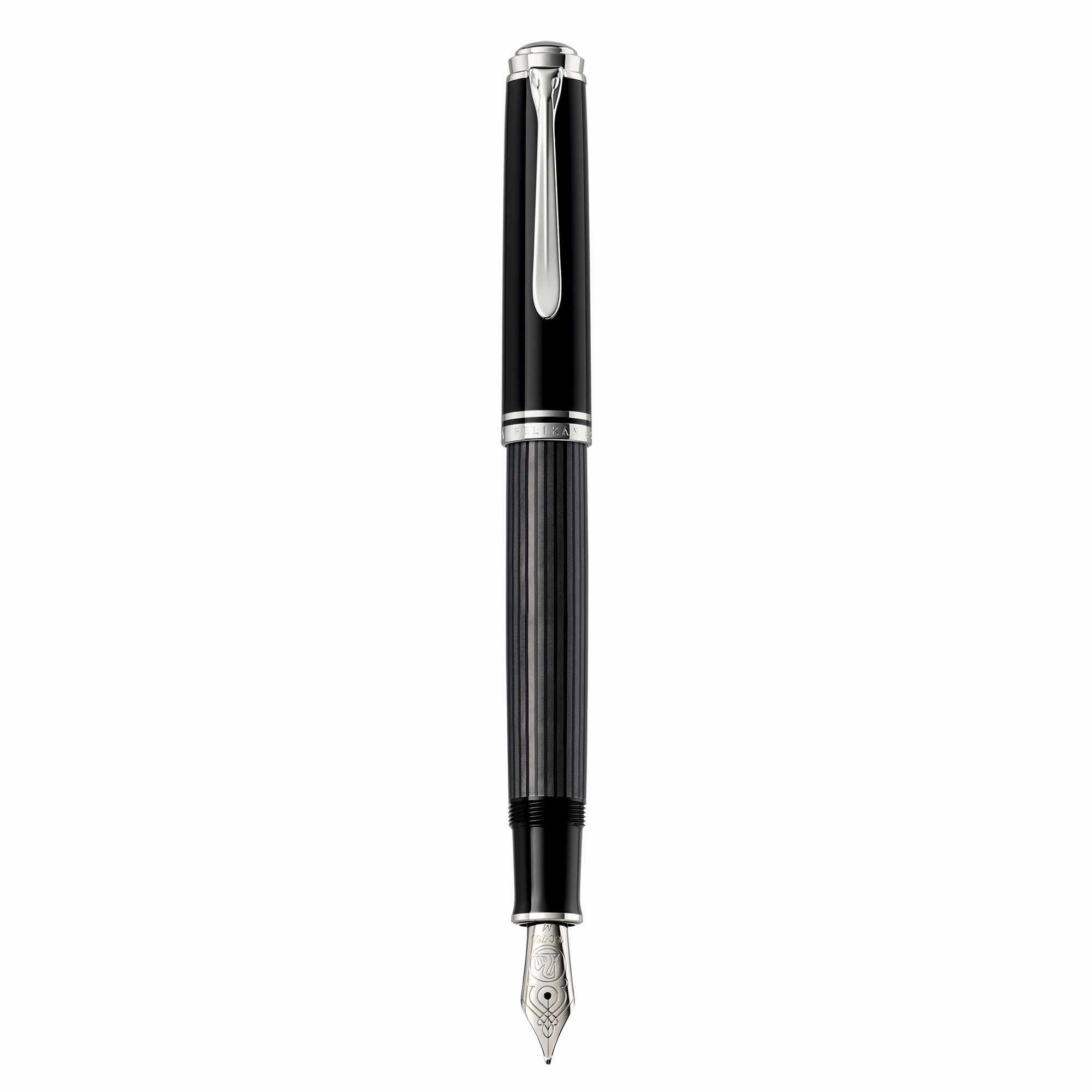 Pelikan Souverän M605 Stresemann Anthracite Fountain Pen Fine - Pencraft the boutique