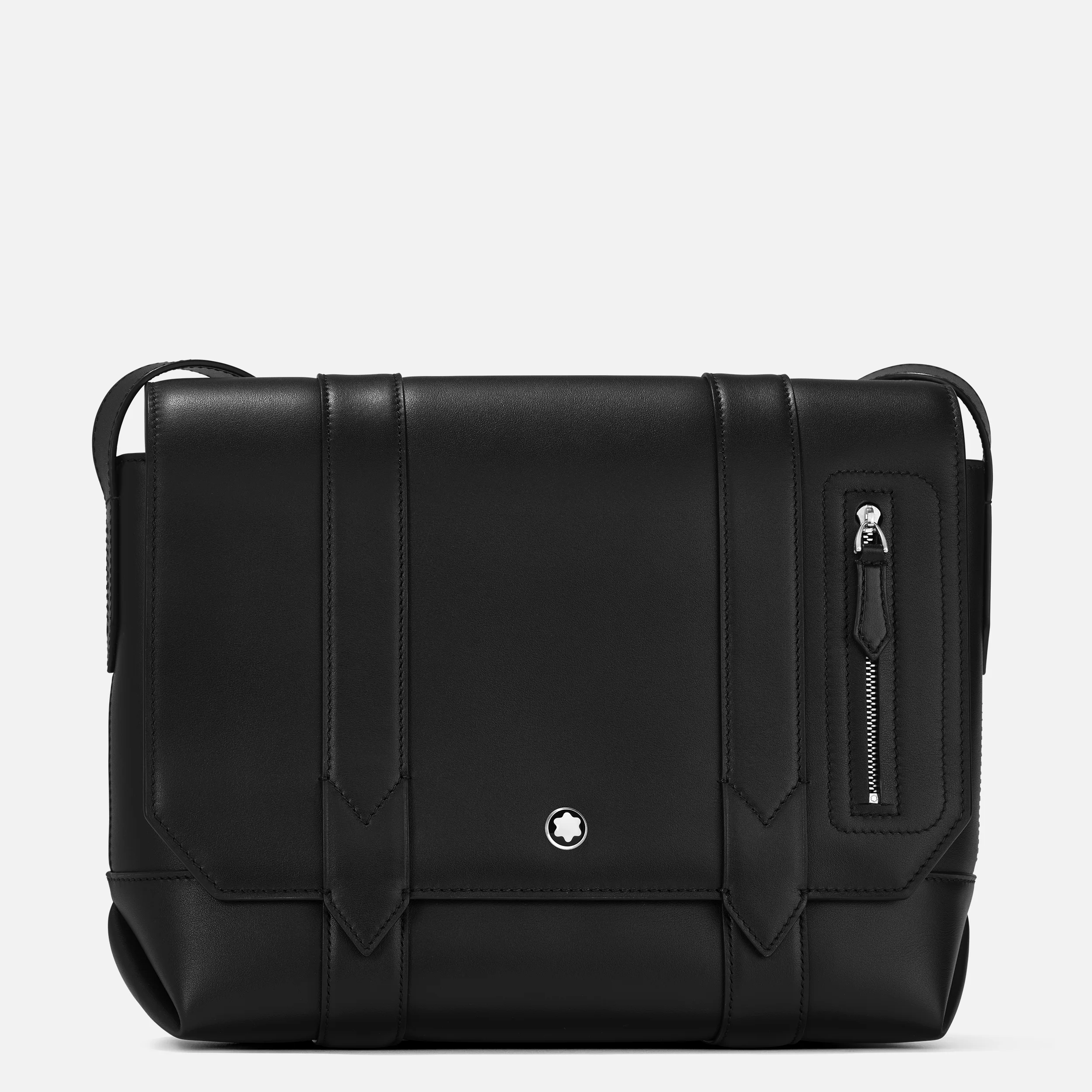 Montblanc Meisterstuck Selection Soft Mini Messenger Bag Black - Pencraft the boutique