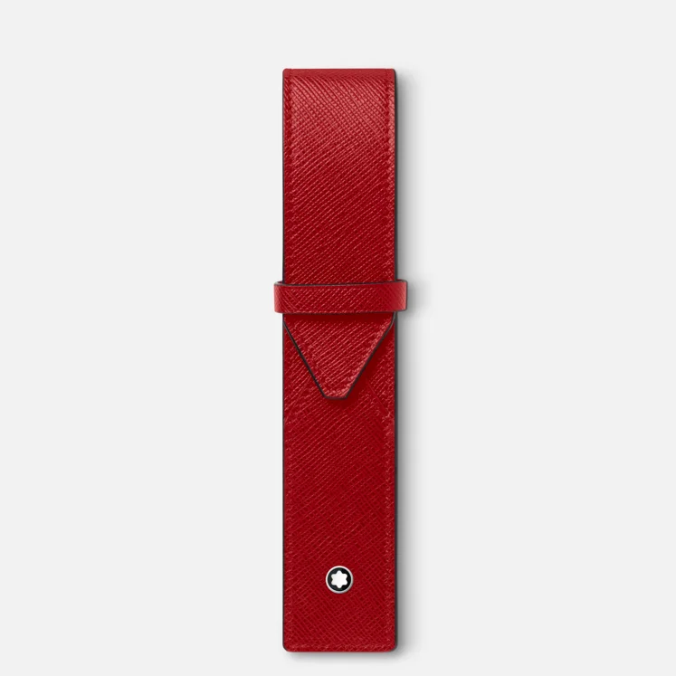 Montblanc MONTBLANC SARTORIAL 1-PEN POUCH Red - Pencraft the boutique